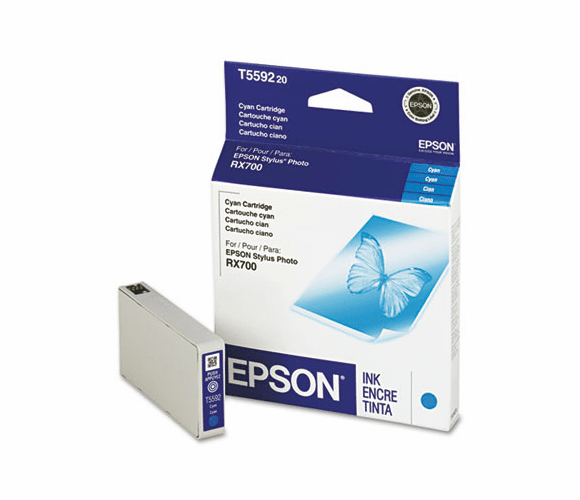 EPST559220 T559220 Ink, Cyan By EPSON AMERICA, INC.