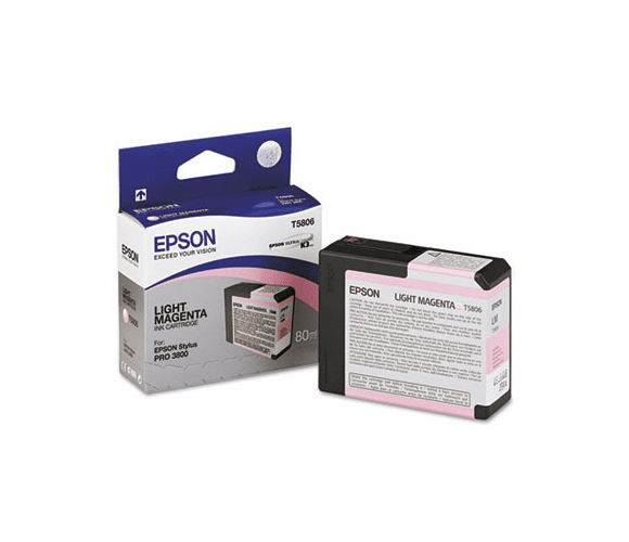 EPST580600 T580600 UltraChrome K3 Ink, Light Magenta By EPSON AMERICA, INC.