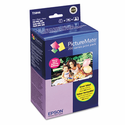 EPST5846 PictureMate 200-Series Print Pack, 4 x 6, 150 Sheets/Pack By EPSON AMERICA, INC.