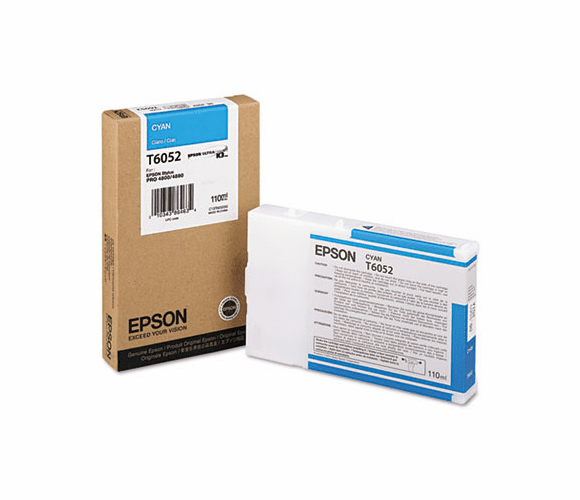 EPST605200 T605200 (60) Ink, Cyan By EPSON AMERICA, INC.