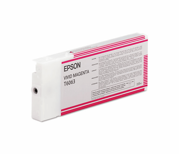 EPST606300 T606300 (60) Ink, Vivid Magenta By EPSON AMERICA, INC.