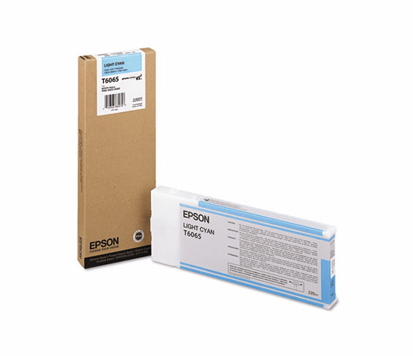 EPST606500 T606500 (60) Ink, Light Cyan By EPSON AMERICA, INC.