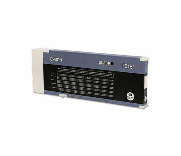 EPST618100 T618100 Extra High-Yield Ink, 8,000 Page-Yield, Black By EPSON AMERICA, INC.