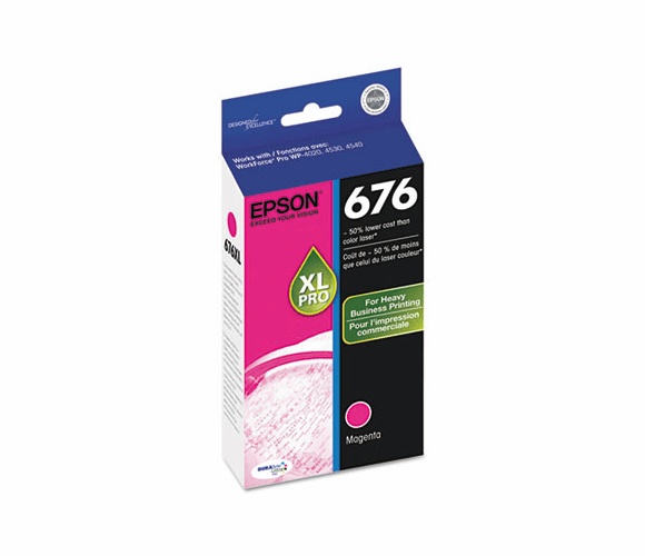 EPST676XL320 T676XL320, DURABrite Ultra Ink, Magenta By EPSON AMERICA, INC.