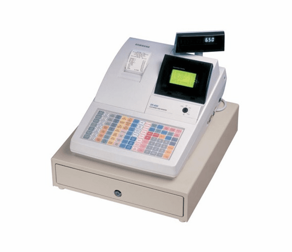 ER-650 Electronic Cash Register (flat keyboard) By SAM4s