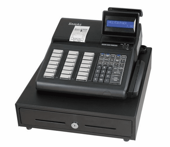 ER-925 Cash Register (raised keyboard, with receipt printer) By SAM4s