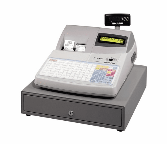 ER-A420 Cash Register By Sharp
