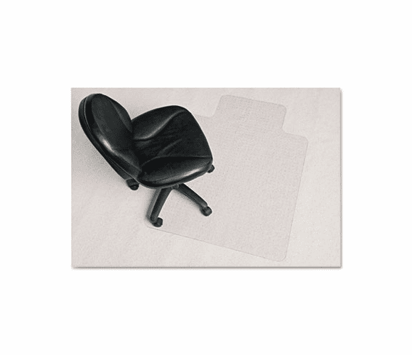 ESR121204 ecoKLEER Chair Mat, 45 x 53, 25 x 12 Lip, For Loop Berber Carpet, Clear By E.S. ROBBINS