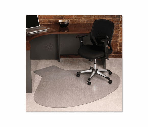 ESR122775 66x60 Workstation Chair Mat, Professional Series AnchorBar for Carpet up to 3/4" By E.S. ROBBINS