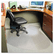 ESR122775 66x60 Workstation Chair Mat, Professional Series AnchorBar for Carpet up to 3/4" By E.S. ROBBINS