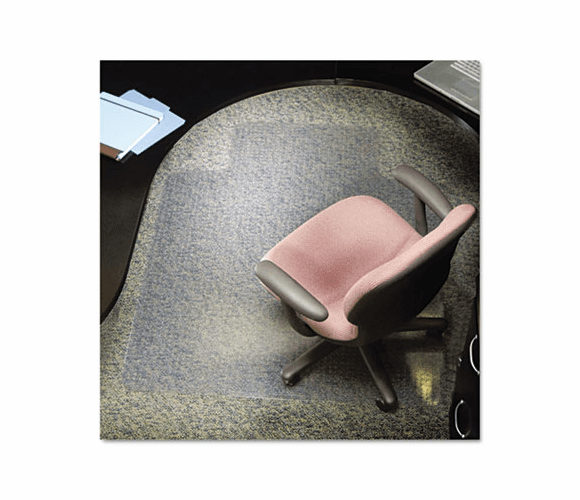 ESR124054 36x48 Lip Chair Mat, Performance Series AnchorBar for Carpet up to 1" By E.S. ROBBINS