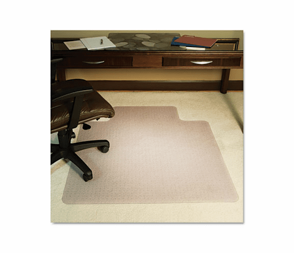 ESR124154 45x53 Lip Chair Mat, Performance Series AnchorBar for Carpet up to 1" By E.S. ROBBINS