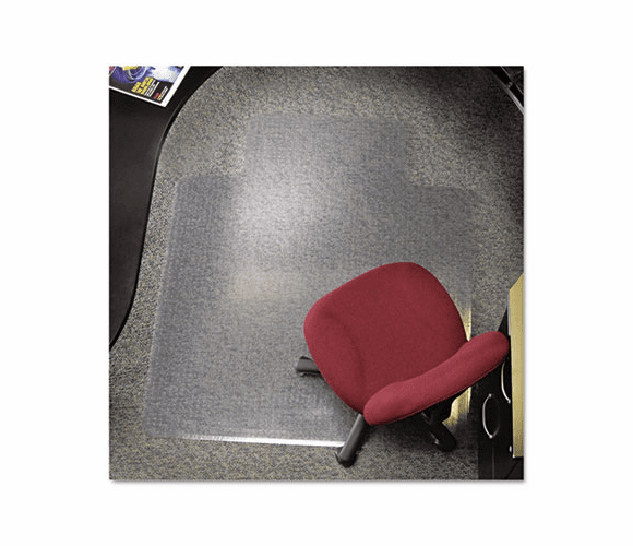 ESR124173 45x53 Lip Chair Mat, Performance Series AnchorBar for Carpet over 1" By E.S. ROBBINS