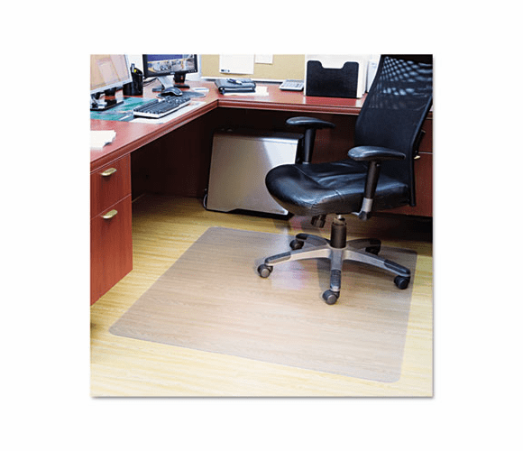 ESR131826 46x60 Rectangle Chair Mat, Economy Series for Hard Floors By E.S. ROBBINS