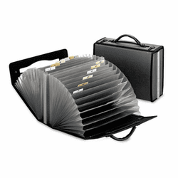 ESS01132 Document Carrying Case, Poly, 4 5/8 x 13 1/8 x 10 1/4, Smoke By ESSELTE PENDAFLEX CORP.