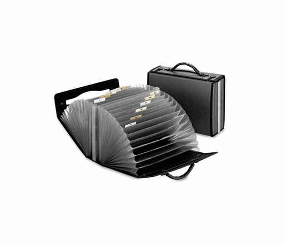 ESS01132 Document Carrying Case, Poly, 4 5/8 x 13 1/8 x 10 1/4, Smoke By ESSELTE PENDAFLEX CORP.