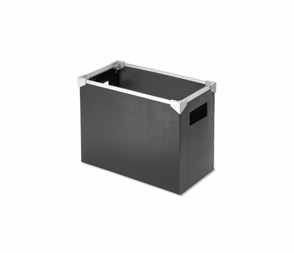 ESS01151 Poly Desktop Storage Box, Letter Size, Black By ESSELTE PENDAFLEX CORP.