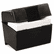 ESS01461 Plastic Index Card Flip Top File Box Holds 400 4 x 6 Cards, Matte Black By ESSELTE PENDAFLEX CORP.