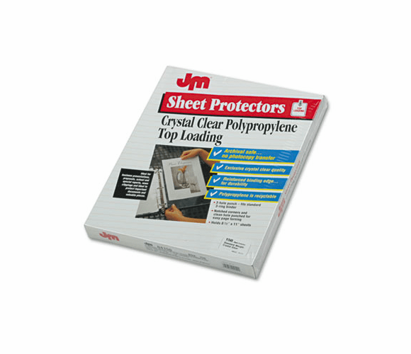 ESS04150 Top-Load Poly/Vinyl Sheet Protectors, Standard Gauge, Letter, CLR 150/Box By ESSELTE PENDAFLEX CORP.