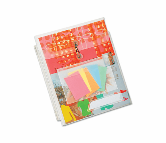 ESS10037 I-Organize Poly Envelope, 8 1/2" x 11", Clear By ESSELTE PENDAFLEX CORP.