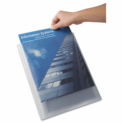 ESS10041 I-Organize Display Book, Five Pockets, Letter Size, Clear By ESSELTE PENDAFLEX CORP.
