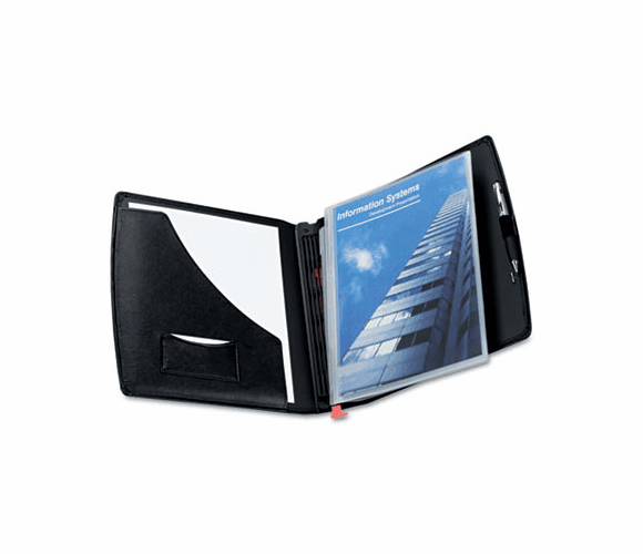 ESS10044 I-Organize Presentation Binder, Four Storage Channels, Letter Size, Black By ESSELTE PENDAFLEX CORP.