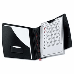 ESS10045 I-Organize Storage Binder, Eight Storage Channels, Letter Size, Black By ESSELTE PENDAFLEX CORP.