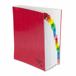 ESS11014 Expandable Desk File, 1-31 Index, Letter Size, Acrylic-Coated PressGuard, Red By ESSELTE PENDAFLEX CORP.