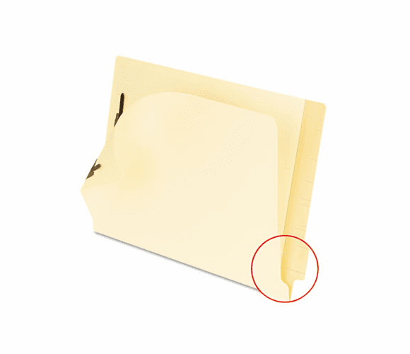 ESS13157 Folders, Two Fasteners, Laminated Straight Cut End Tabs, Manila, Letter, 50/Box By ESSELTE PENDAFLEX CORP.