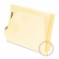 ESS13157 Folders, Two Fasteners, Laminated Straight Cut End Tabs, Manila, Letter, 50/Box By ESSELTE PENDAFLEX CORP.