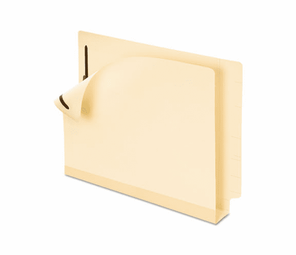 ESS13165 Double Stuff Laminated End Tab, 2 Fasteners, Letter, Straight Tab, Manila 50/BX By ESSELTE PENDAFLEX CORP.