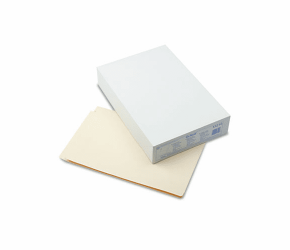 ESS13210 Laminate Folder with One Fastener, Straight Tab, 11 Pt. Manila, Legal, 50/Box By ESSELTE PENDAFLEX CORP.