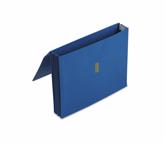 ESS14171 Colored Poly Wallet, 3 1/2 Inch Expansion, 11 3/4 x 9 1/2, Dark Blue By ESSELTE PENDAFLEX CORP.
