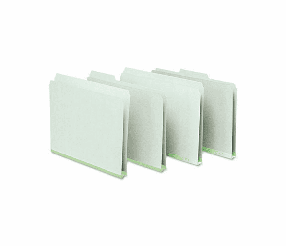 ESS17167 Pressboard Expanding File Folders, 1/3 Cut Top Tab, Letter, Green, 25/Box By ESSELTE PENDAFLEX CORP.