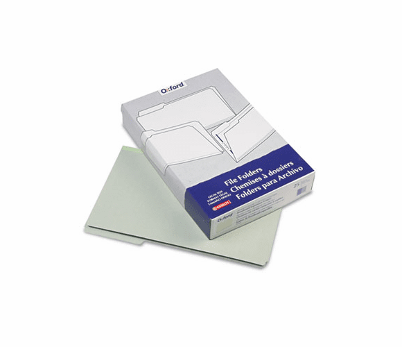 ESS17171 Pressboard Expanding File Folders, 1/3 Cut Top Tab, Legal, Green, 25/Box By ESSELTE PENDAFLEX CORP.