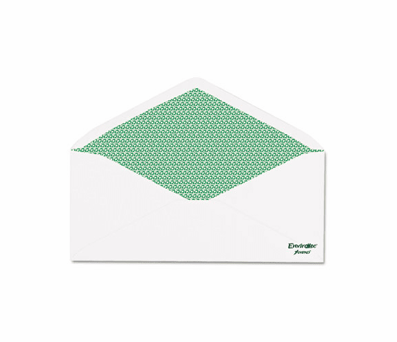 ESS19385 Envirotec 100% Recycled Security Envelope, #10, 20 lb., 500/Box By AMPAD/DIV. OF AMERCN PD&PPR