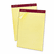 ESS20020 Gold Fibre Ruled Pad, Legal/Wide Rule, Ltr, Canary, 50-Sheet Pads/Pack, Dozen By AMPAD/DIV. OF AMERCN PD&PPR