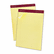 ESS20020 Gold Fibre Ruled Pad, Legal/Wide Rule, Ltr, Canary, 50-Sheet Pads/Pack, Dozen By AMPAD/DIV. OF AMERCN PD&PPR