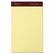 ESS20029 Gold Fibre Writing Pads, Jr. Legal Rule, 5 x 8, Canary, 4 50-Sheet Pads/Pack By AMPAD/DIV. OF AMERCN PD&PPR