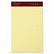 ESS20029 Gold Fibre Writing Pads, Jr. Legal Rule, 5 x 8, Canary, 4 50-Sheet Pads/Pack By AMPAD/DIV. OF AMERCN PD&PPR