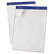 ESS20070 Gold Fibre Writing Pads, Legal/Wide Rule, Ltr, White, 50-Sheet Pads/Pack, Dozen By AMPAD/DIV. OF AMERCN PD&PPR