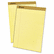 ESS20220 Evidence Perf Top, Legal Rule, Ltr, Canary, 50-Sheet Pads/Pack, Dozen By AMPAD/DIV. OF AMERCN PD&PPR