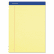 ESS20220 Evidence Perf Top, Legal Rule, Ltr, Canary, 50-Sheet Pads/Pack, Dozen By AMPAD/DIV. OF AMERCN PD&PPR