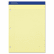 ESS20223 Evidence Pad, Dual College/Med Ruled, 8-1/2 x 11-3/4, Canary, 100 Sheets By AMPAD/DIV. OF AMERCN PD&PPR
