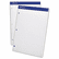 ESS20244 Evidence Dual Ruled Pad, Legal/Wide Rule, 8-1/2 x 11-3/4, White, 100 Sheets By AMPAD/DIV. OF AMERCN PD&PPR