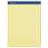 ESS20245 Evidence Dual Ruled Pad, Law Rule, 8-1/2 x 11-3/4, Canary, 100 Sheets By AMPAD/DIV. OF AMERCN PD&PPR