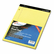ESS20246 Evidence Dual Rule Narrow/Margin Pad, 8-1/2 x 11-3/4, Canary, 100 Sheets By AMPAD/DIV. OF AMERCN PD&PPR