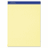 ESS20270 Evidence Recycled Perf Top Pads, Lgl/Wide Rule, Ltr, Canary, 50-Sheet, Dozen By AMPAD/DIV. OF AMERCN PD&PPR