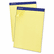 ESS20270 Evidence Recycled Perf Top Pads, Lgl/Wide Rule, Ltr, Canary, 50-Sheet, Dozen By AMPAD/DIV. OF AMERCN PD&PPR