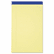ESS20280 Evidence Recycled Perf Top, Lgl/Margin Rule, Lgl, Canary, 50-Sheet Pad, Dozen By AMPAD/DIV. OF AMERCN PD&PPR